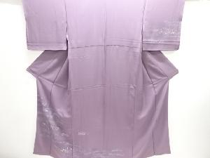 地紙に抽象模様刺繍訪問着